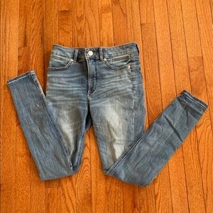 NWOT Express high rise ankle legging, size 6L